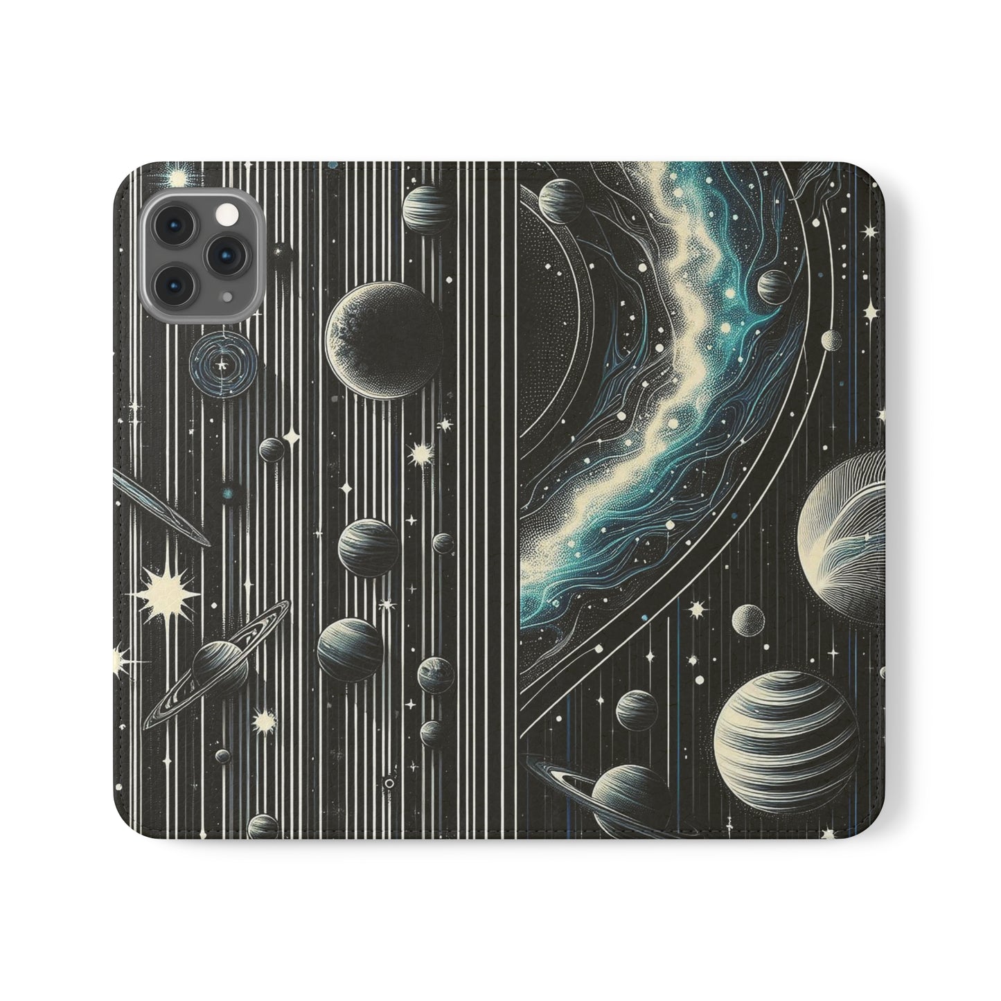 Galactic Pinstripe | Flip Cases