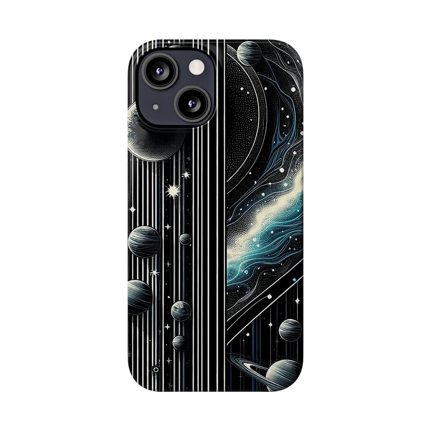 Galactic Pinstripe | Slim Phone Cases