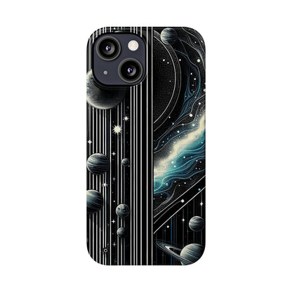 Galactic Pinstripe | Slim Phone Cases