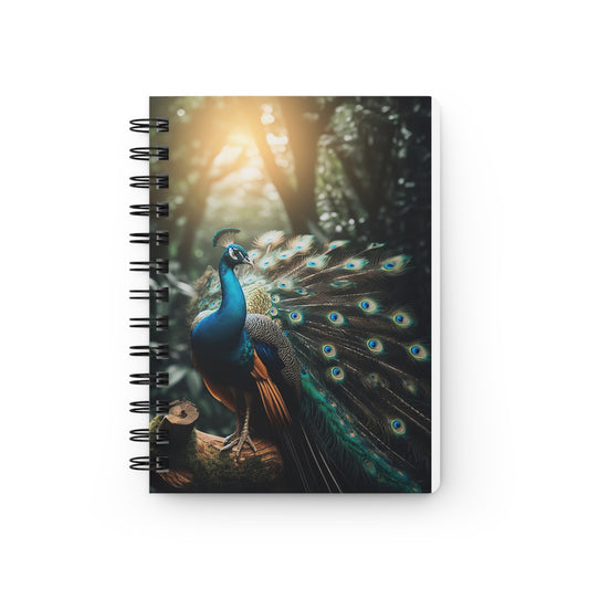 Peacock #3 | Spiral Bound Journal