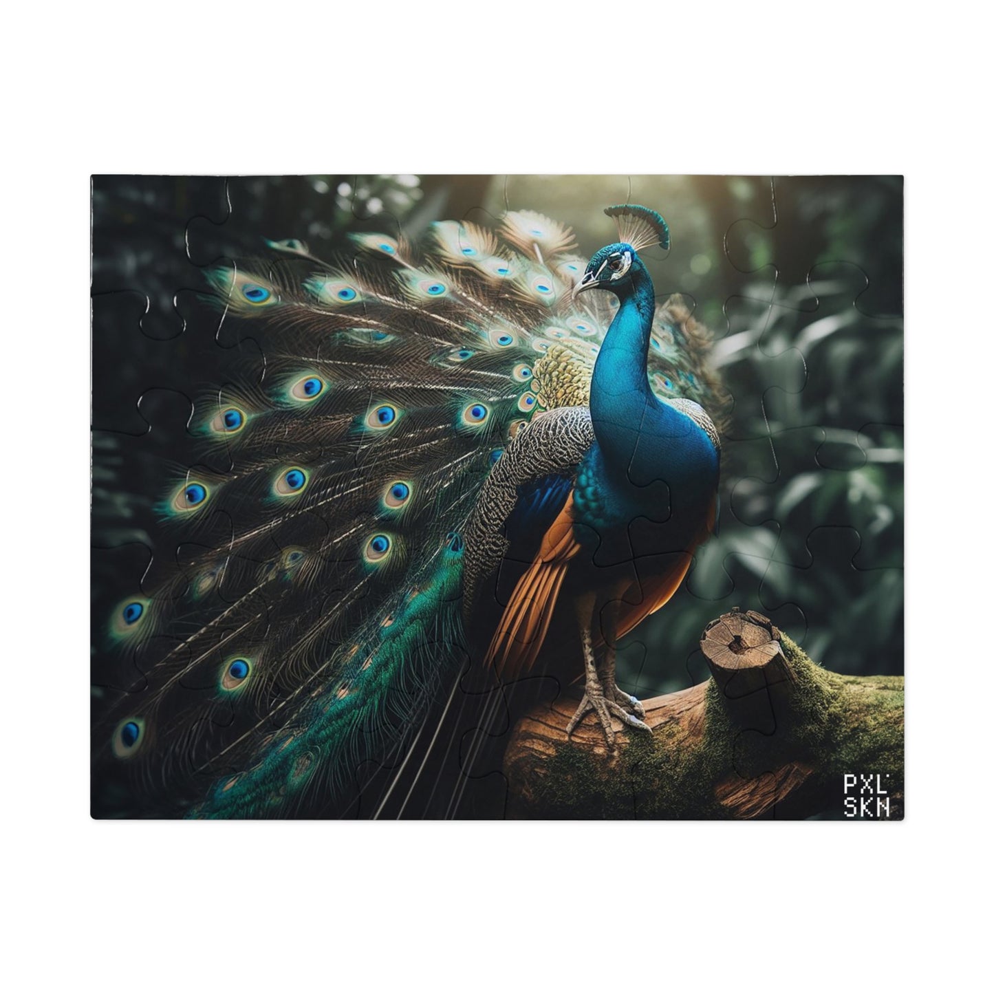 Peacock#3 | Jigsaw Puzzle (30, 110, 252, 500,1000-Piece)