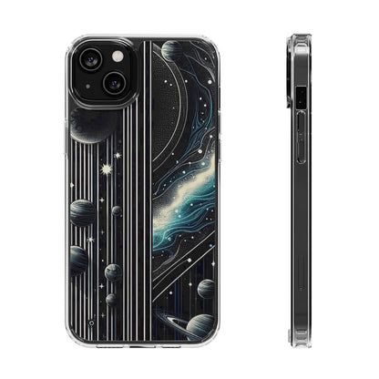 Galactic Pinstripe | Clear Cases