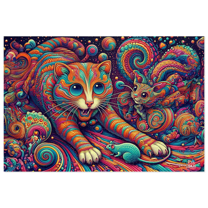 Acid Cat | Jigsaw Puzzle (30, 110, 252, 500,1000-Piece)