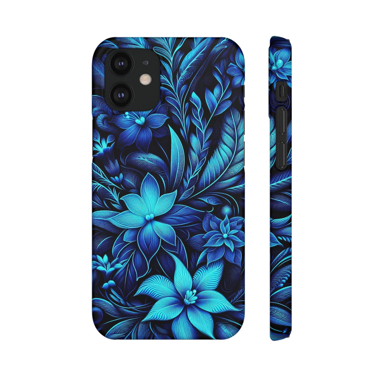 Botanical Blues | Snap Cases