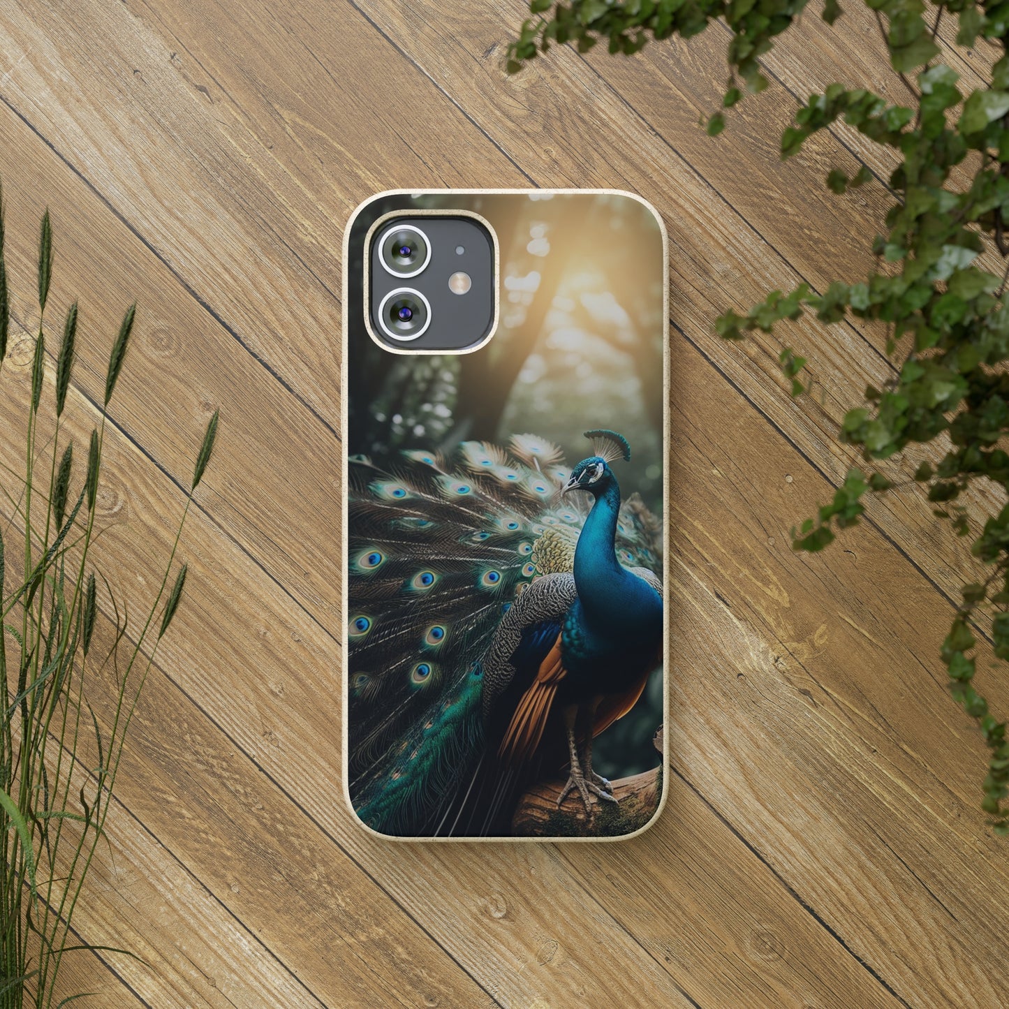 Peacock #3 | Biodegradable Cases