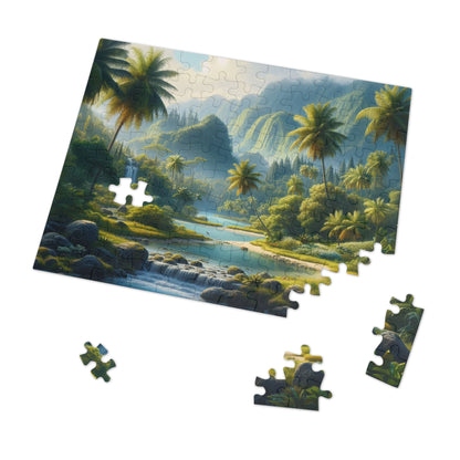 Trickling Falls | Jigsaw Puzzle (30, 110, 252, 500,1000-Piece)