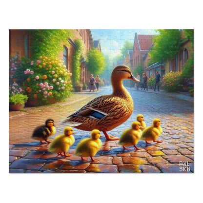 Duck Crossing | Jigsaw Puzzle (30, 110, 252, 500,1000-Piece)