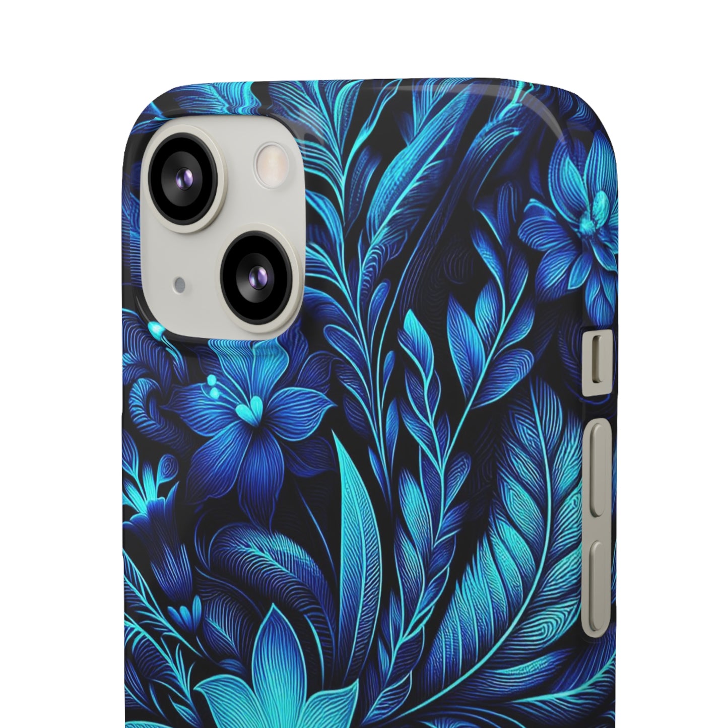 Botanical Blues | Snap Cases