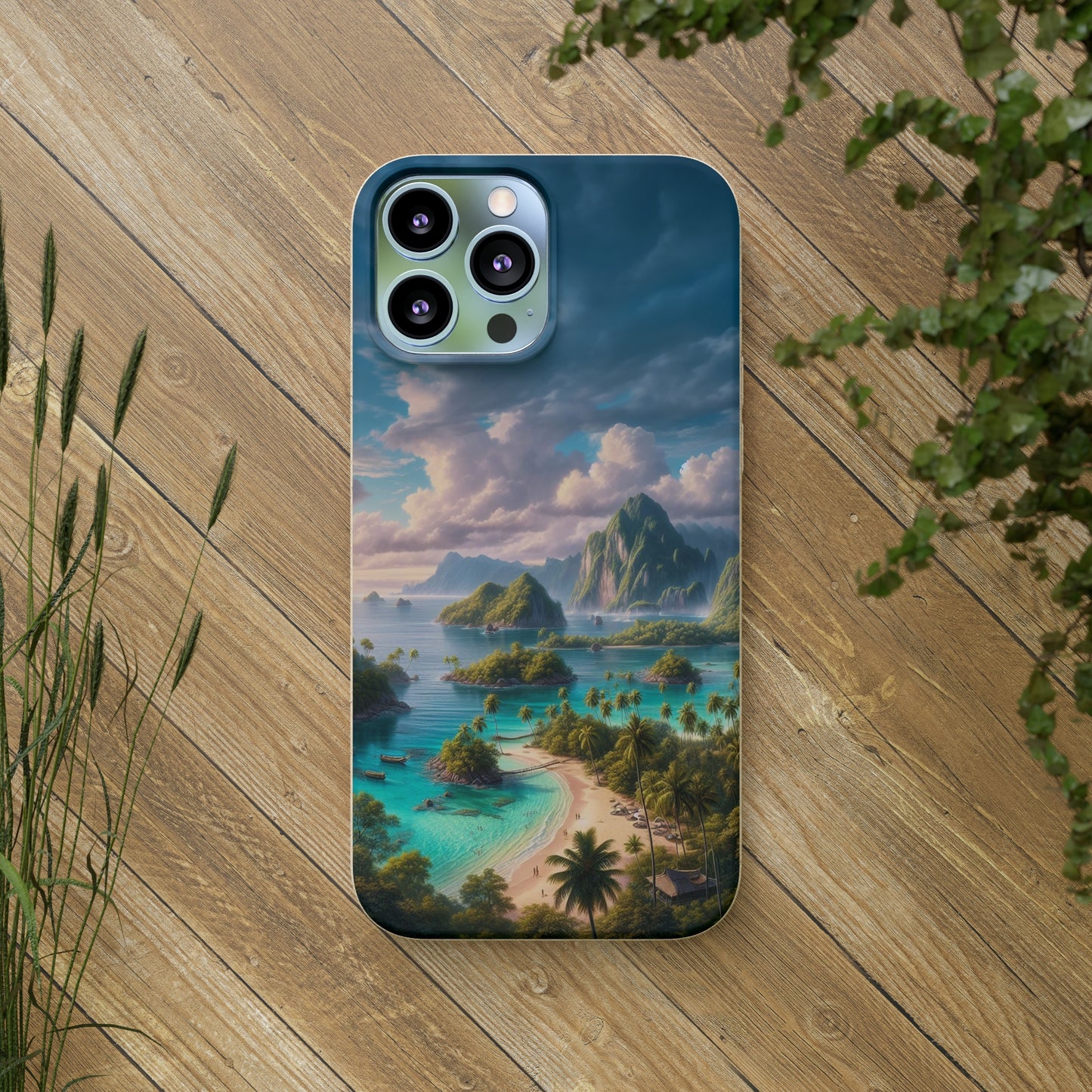 Blissful Island| Biodegradable Cases