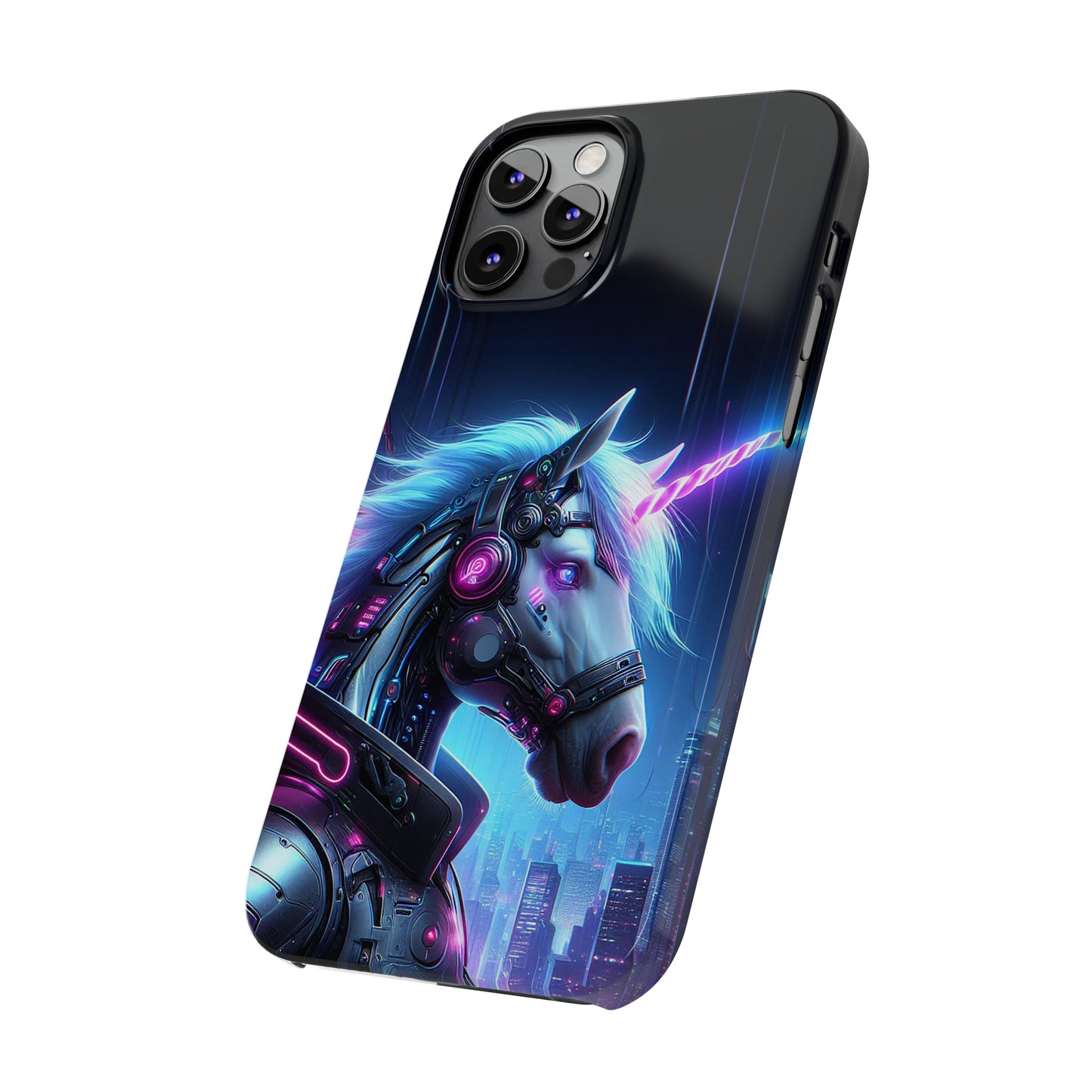 Neon Unicorn | Slim Phone Cases