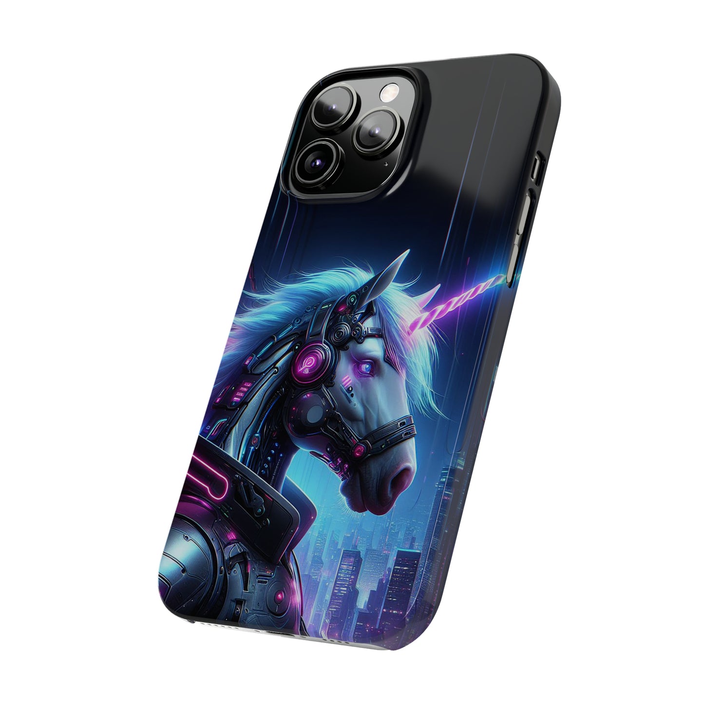 Neon Unicorn | Slim Phone Cases