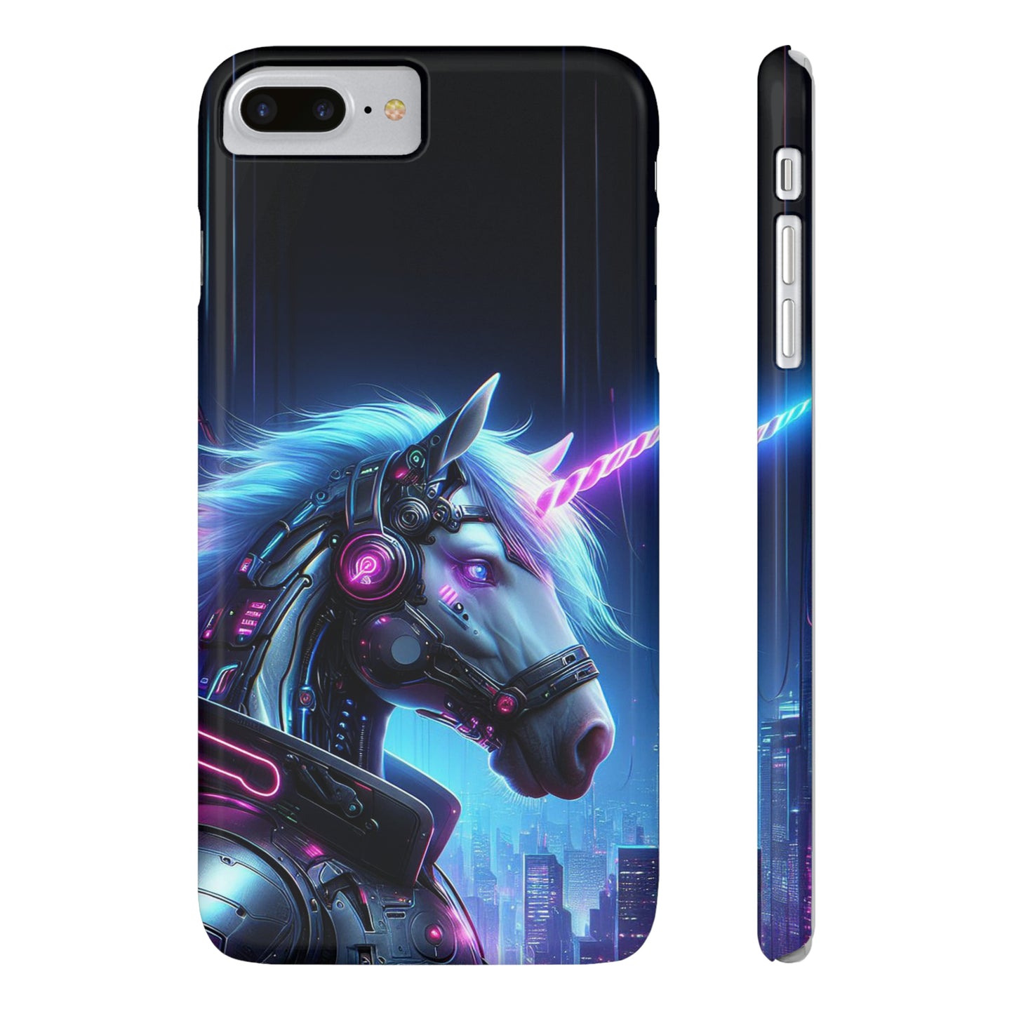 Neon Unicorn | Slim Phone Cases