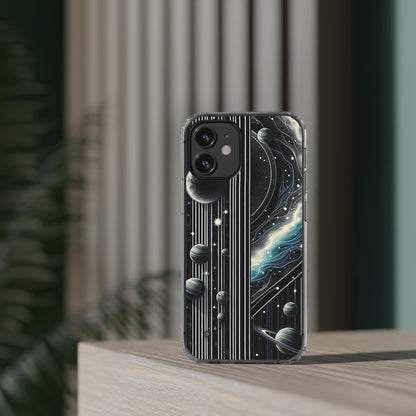 Galactic Pinstripe | Clear Cases