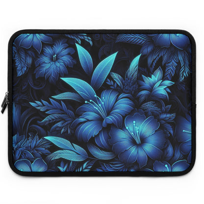 Cyan Blooms | Laptop Sleeve