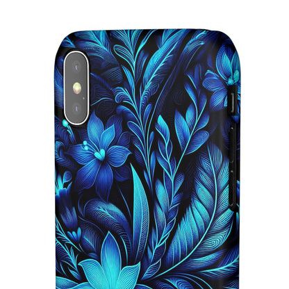 Botanical Blues | Snap Cases