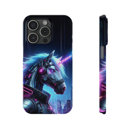 Neon Unicorn | Slim Phone Cases