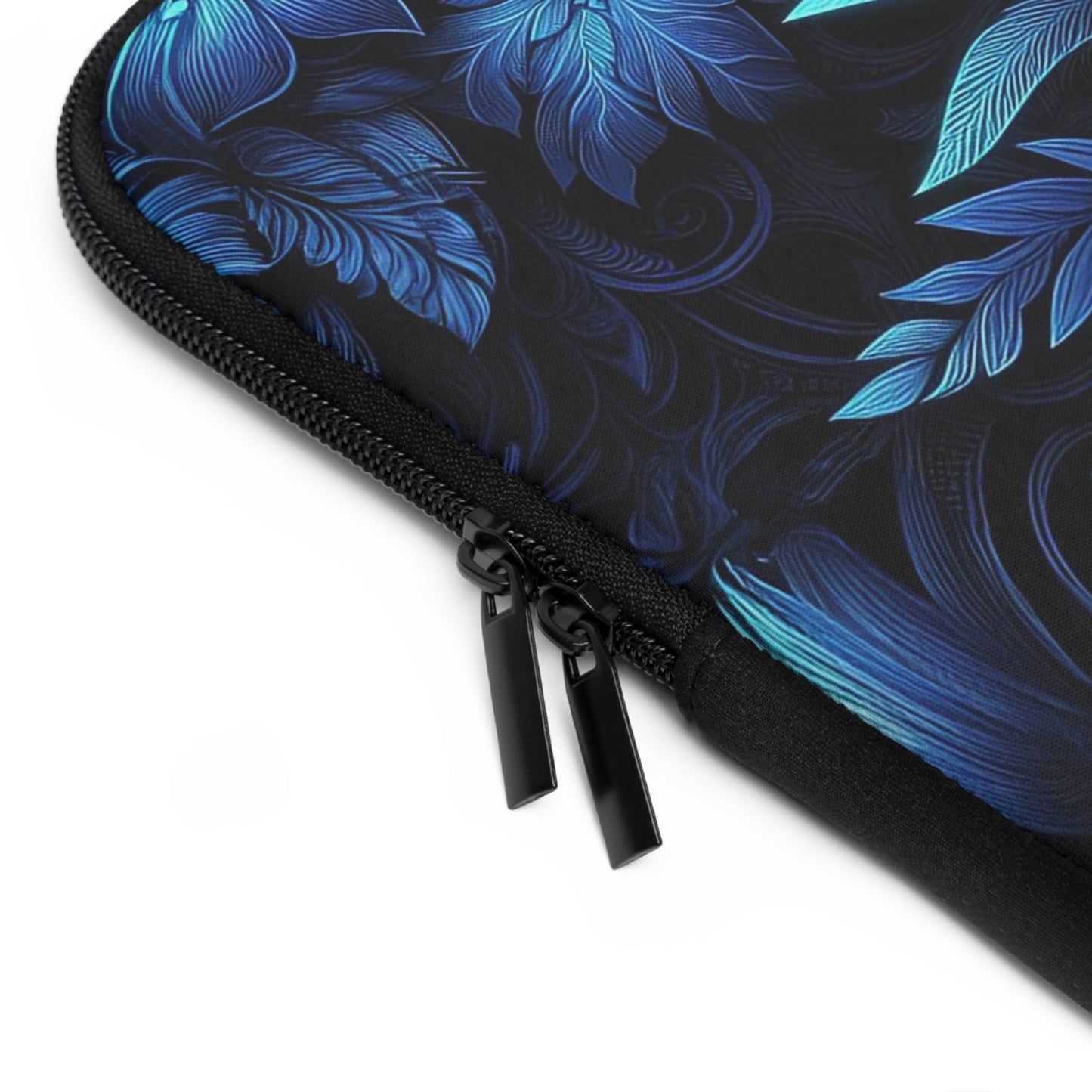 Cyan Blooms | Laptop Sleeve