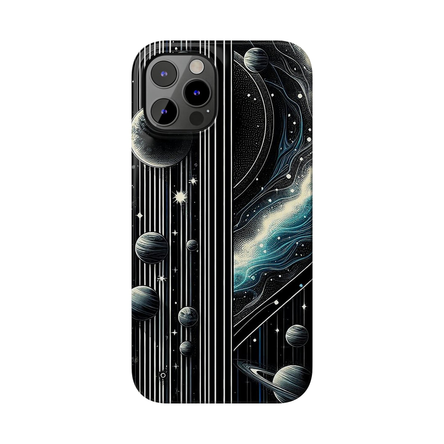 Galactic Pinstripe | Slim Phone Cases